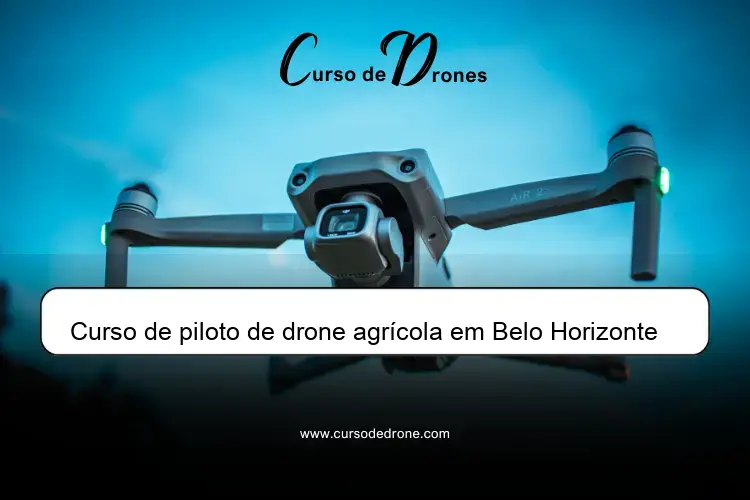 Curso de piloto de drone agrícola em Belo Horizonte